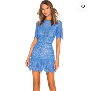 SAYLOR Darian Dress, blue, XS